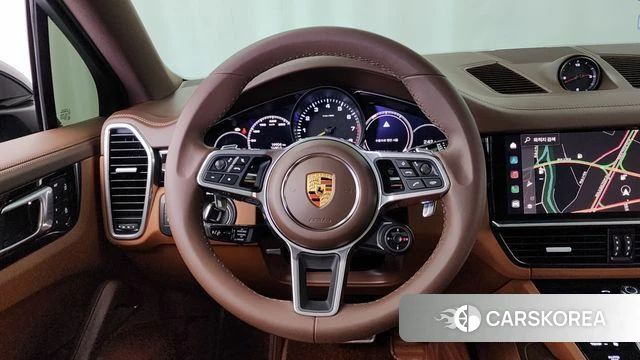 Porsche Cayenne (PO536) 2023 Черный из Кореи, фото 4