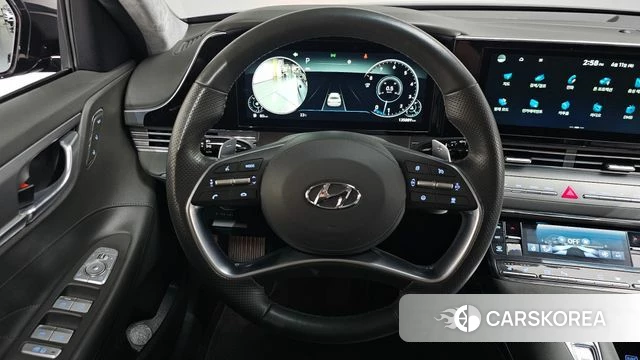 Hyundai The New Grandeur IG 2021 Черный из Кореи, фото 4