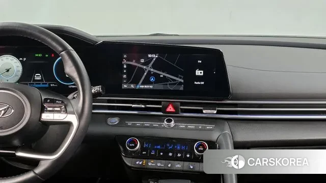 Hyundai Avante Hybrid (CN7) 2021 Белый из Кореи, фото 4