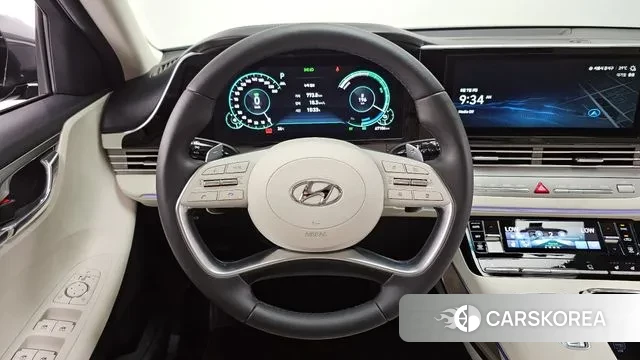 Hyundai The New Grandeur IG Hybrid 2022 Серый из Кореи, фото 4