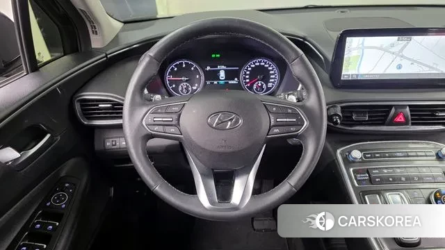Hyundai The New Santa Fe 2023 Черный из Кореи, фото 4