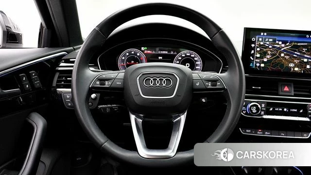 Audi A4 (B9) 2022 Черный из Кореи, фото 4