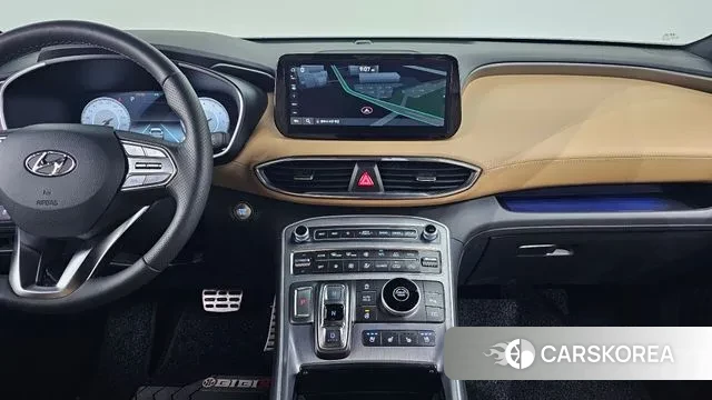 Hyundai The New Santa Fe 2023 Белый из Кореи, фото 4