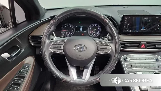 Hyundai The New Santa Fe 2021 Черный из Кореи, фото 4