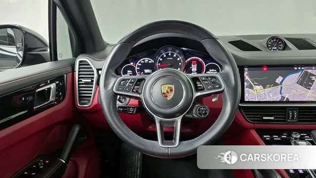 Porsche Cayenne (PO536) 2021 Черный из Кореи, фото 4