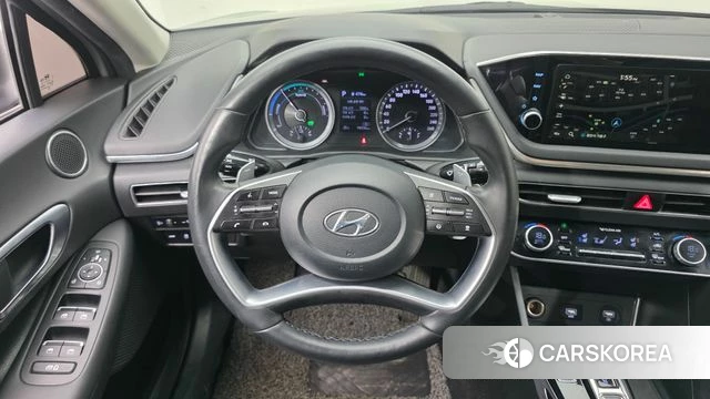 Hyundai Sonata Hybrid (DN8) 2021 Серебряный из Кореи, фото 4