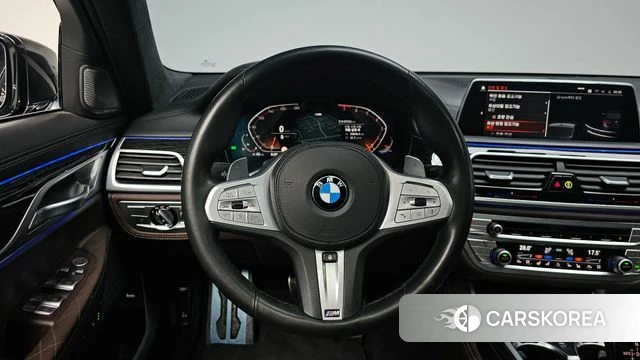 BMW 7 Series (G11) 2021 Черный из Кореи, фото 4