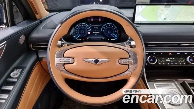 Genesis GV80 2021 Синий из Кореи, фото 4