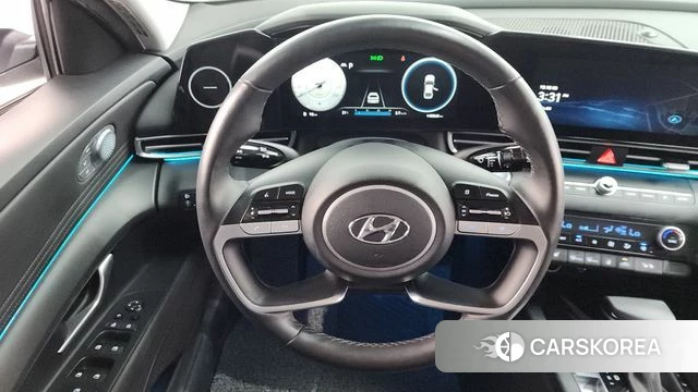 Hyundai Avante (CN7) 2021 Белый из Кореи, фото 4