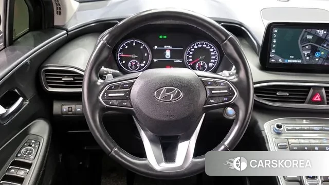 Hyundai The New Santa Fe 2021 Черный из Кореи, фото 4