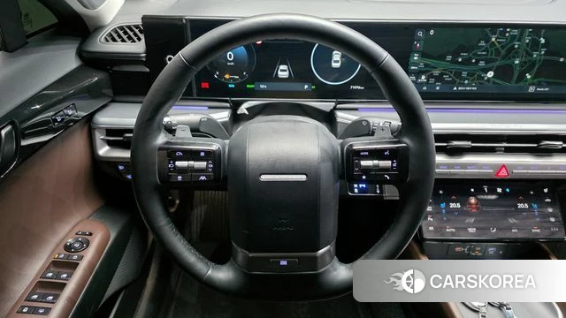 Hyundai Grandeur Hybrid (GN7) 2023 Черный из Кореи, фото 4