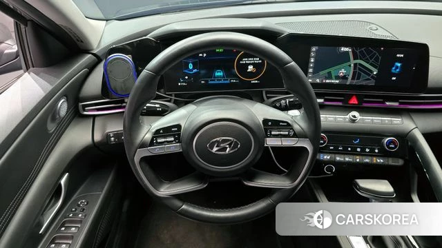 Hyundai Avante (CN7) 2022 Серый из Кореи, фото 4