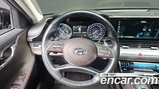 Hyundai The New Grandeur IG Hybrid 2021 Черный из Кореи, фото 4