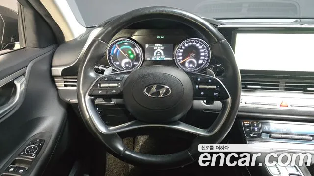 Hyundai The New Grandeur IG Hybrid 2021 Черный из Кореи, фото 4