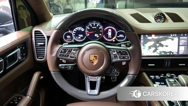Porsche Cayenne (PO536) 2021 Серебристо-серый из Кореи, фото 4