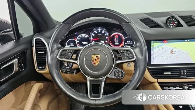 Porsche Cayenne (PO536) 2019 Черный из Кореи, фото 4