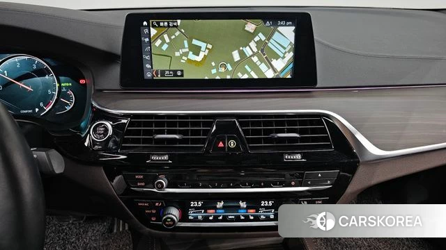 BMW 5 Series (G30) 2018 Синий из Кореи, фото 4