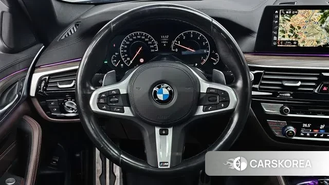 BMW 5 Series (G30) 2019 Черный из Кореи, фото 4