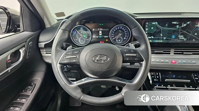 Hyundai The New Grandeur IG Hybrid 2021 Черный из Кореи, фото 4