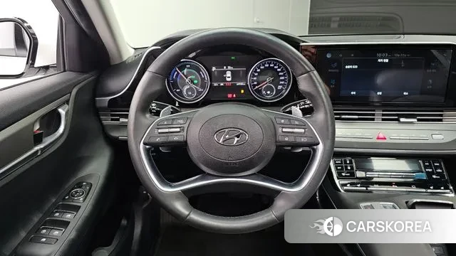Hyundai The New Grandeur IG Hybrid 2020 Белый из Кореи, фото 4