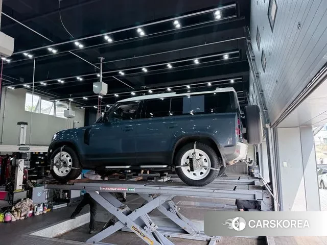 Land Rover Defender (L663) 2020 Синий из Кореи, фото 4