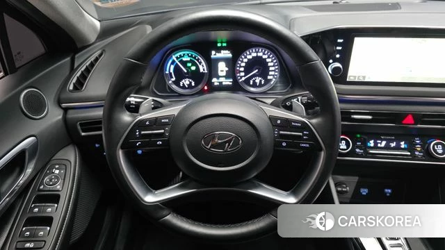 Hyundai Sonata Hybrid (DN8) 2022 Черный из Кореи, фото 4