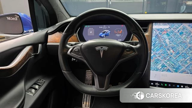 Tesla Model X 2020 Синий из Кореи, фото 4