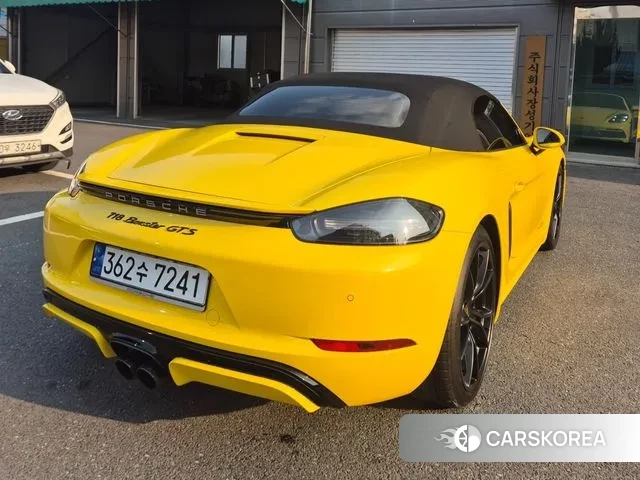 Porsche 718 Boxster 2019 Желтый из Кореи, фото 4
