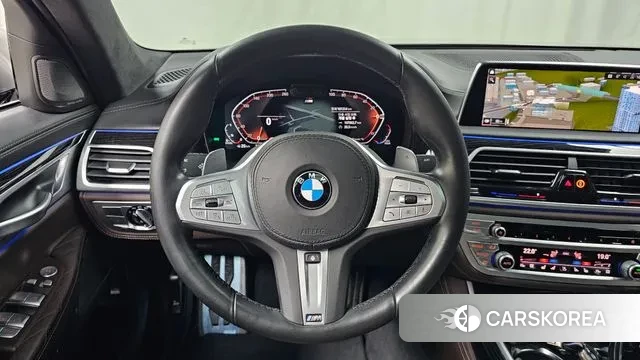 BMW 7 Series (G11) 2021 Серебристо-серый из Кореи, фото 4