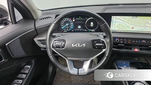 Kia K8 Hybrid 2022 Черный из Кореи, фото 4