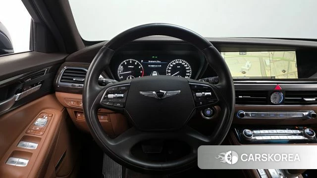 Genesis G90 2021 Синий нефрит из Кореи, фото 4