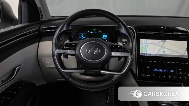 Hyundai Tucson Hybrid (NX4) 2020 Белый из Кореи, фото 4