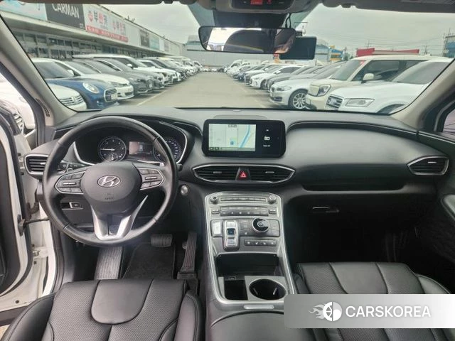 Hyundai The New Santa Fe 2022 Белый из Кореи, фото 4
