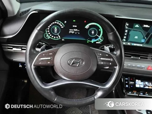 Hyundai The New Grandeur IG Hybrid 2020 Синий из Кореи, фото 4