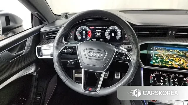 Audi S7 (4K) 2022 Черный из Кореи, фото 4