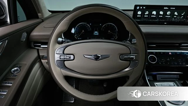 Genesis GV80 2021 Темно-зеленый из Кореи, фото 4