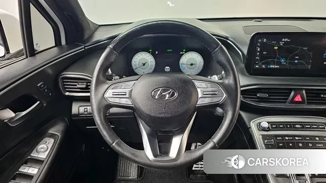 Hyundai The New Santa Fe 2022 Белый из Кореи, фото 4