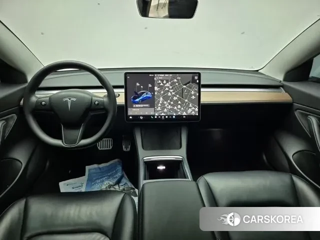 Tesla Model 3 2021 Белый из Кореи, фото 4