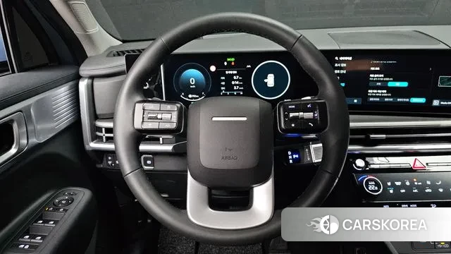 Hyundai Santa Fe (MX5) 2025 Небесно-голубой из Кореи, фото 4