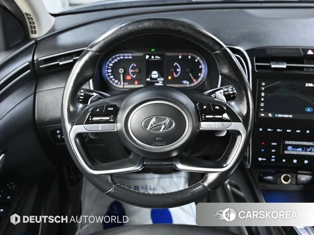 Hyundai Tucson (NX4) 2021 Серебристо-серый из Кореи, фото 4