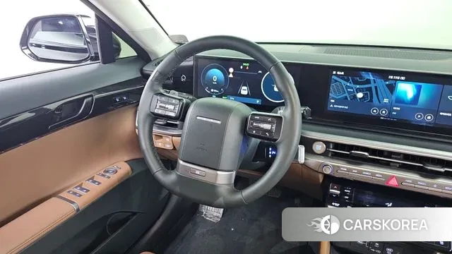 Hyundai Grandeur Hybrid (GN7) 2023 Черный из Кореи, фото 4