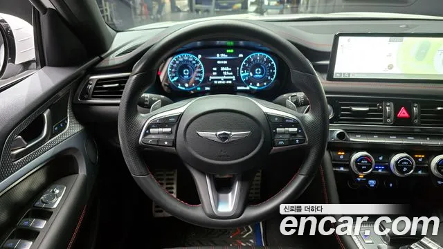 Genesis The New G70 2023 Белый из Кореи, фото 4