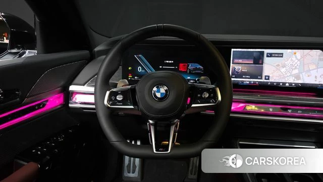 BMW 7 Series (G70) 2024 Черный из Кореи, фото 4