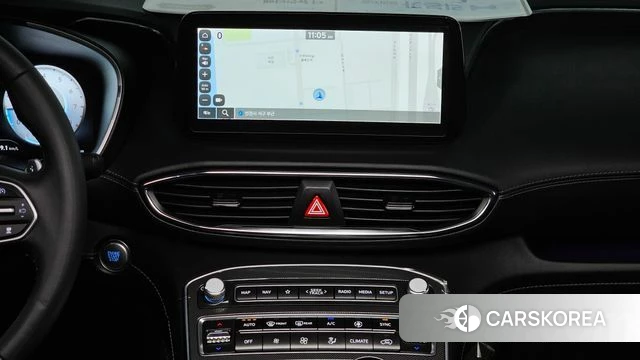 Hyundai The New Santa Fe 2022 Черный из Кореи, фото 4