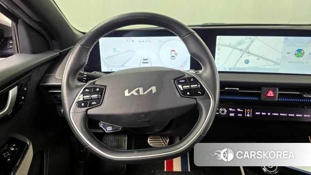 Kia EV6 2022 Синий из Кореи, фото 4