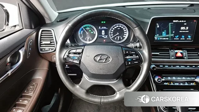 Hyundai Grandeur IG Hybrid 2018 Белый из Кореи, фото 4
