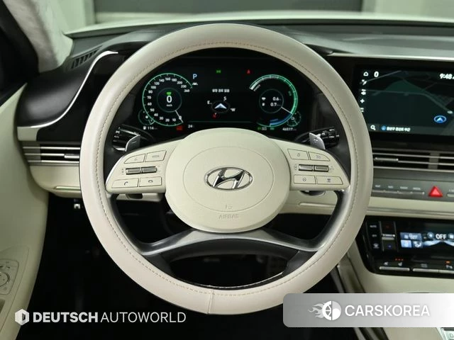 Hyundai The New Grandeur IG Hybrid 2022 Белый из Кореи, фото 4