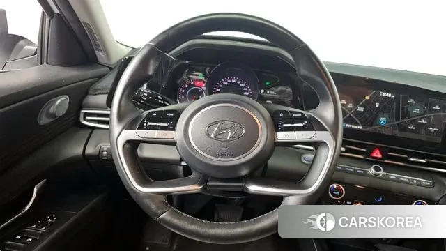 Hyundai Avante (CN7) 2021 Белый из Кореи, фото 4
