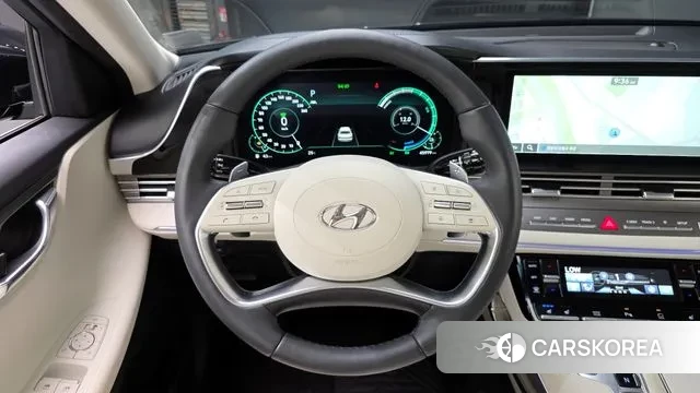Hyundai The New Grandeur IG Hybrid 2022 Черный из Кореи, фото 4