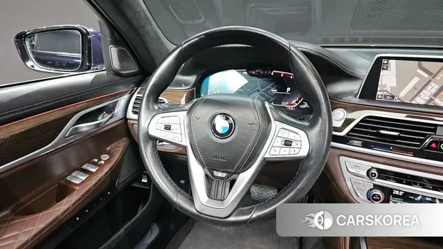 BMW 7 Series (G11) 2019 Синий из Кореи, фото 4